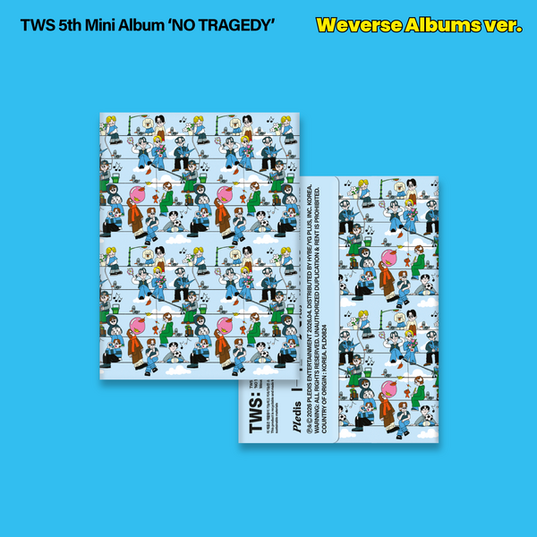 TWS トレカ NO TRAGEDY COMEBACK シニュ Weverse TWS (투어스) 5th Mini Album 'NO TRAGEDY' Weverse Albums ver. – KPOPXO