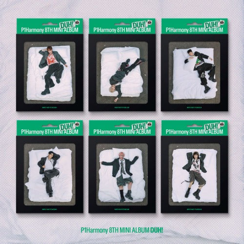 P1Harmony (피원하모니) P1Harmony Mini 8th Album 'DUH!' H Ver./DUH! Compact Ver. (CD)