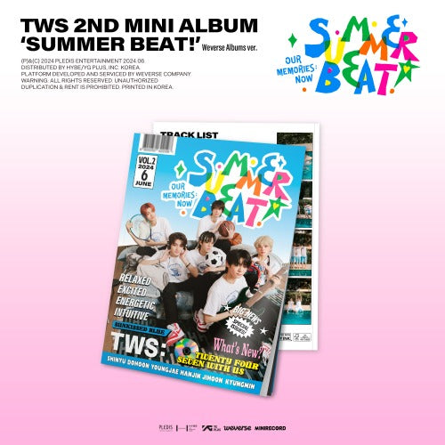 [ALBUM] TWS (투어스) / TWS 2nd Mini Album 'SUMMER BEAT!' Weverse Albums ver.