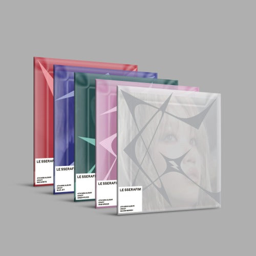 LE SSERAFIM (르세라핌) 4th Mini Album 'CRAZY' (COMPACT ver.)
