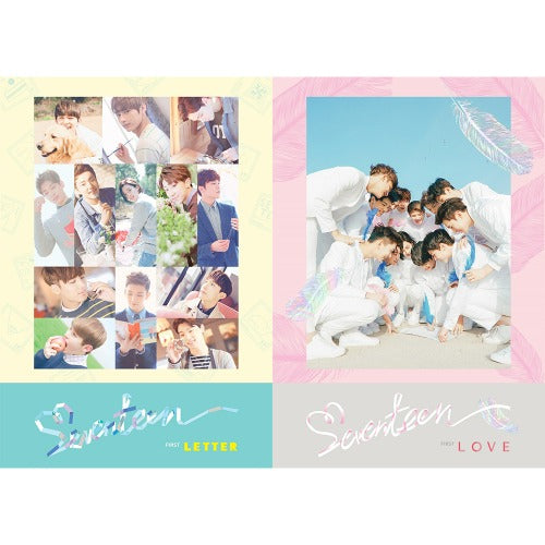 SEVENTEEN - 1st Full Album [FIRST LOVE & LETTER] (LOVE Ver. / LETTER Ver.)