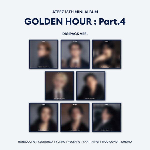 ATEEZ (에이티즈) GOLDEN HOUR : Part.4 (DIGIPACK VER.)