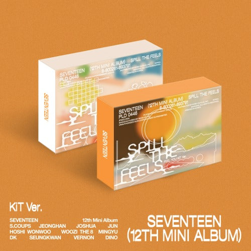 SEVENTEEN (세븐틴) - 12th Mini Album 'SPILL THE FEELS' KiT Ver.