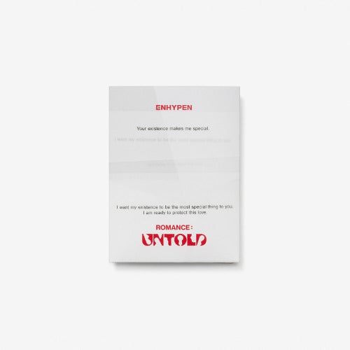 엔하이픈 (ENHYPEN) - ROMANCE : UNTOLD (Weverse Albums ver.)