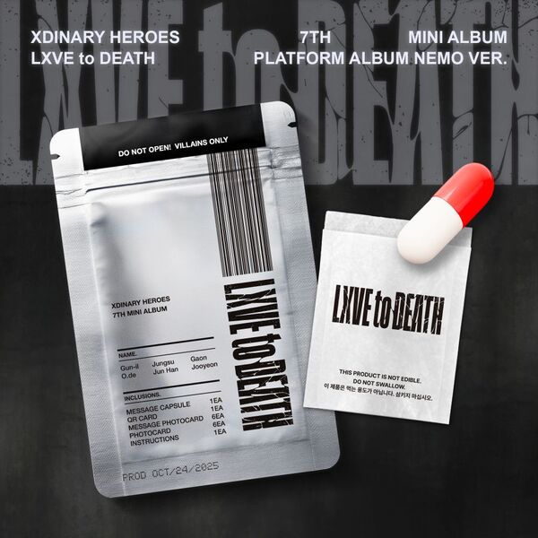 Xdinary Heroes (엑스디너리 히어로즈) LXVE to DEATH (Platform Album ver.)