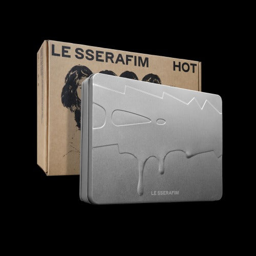 Le Sserafim (LE SSERAFIM) 5th Mini Album 'HOT' (TIN CASE ver.)