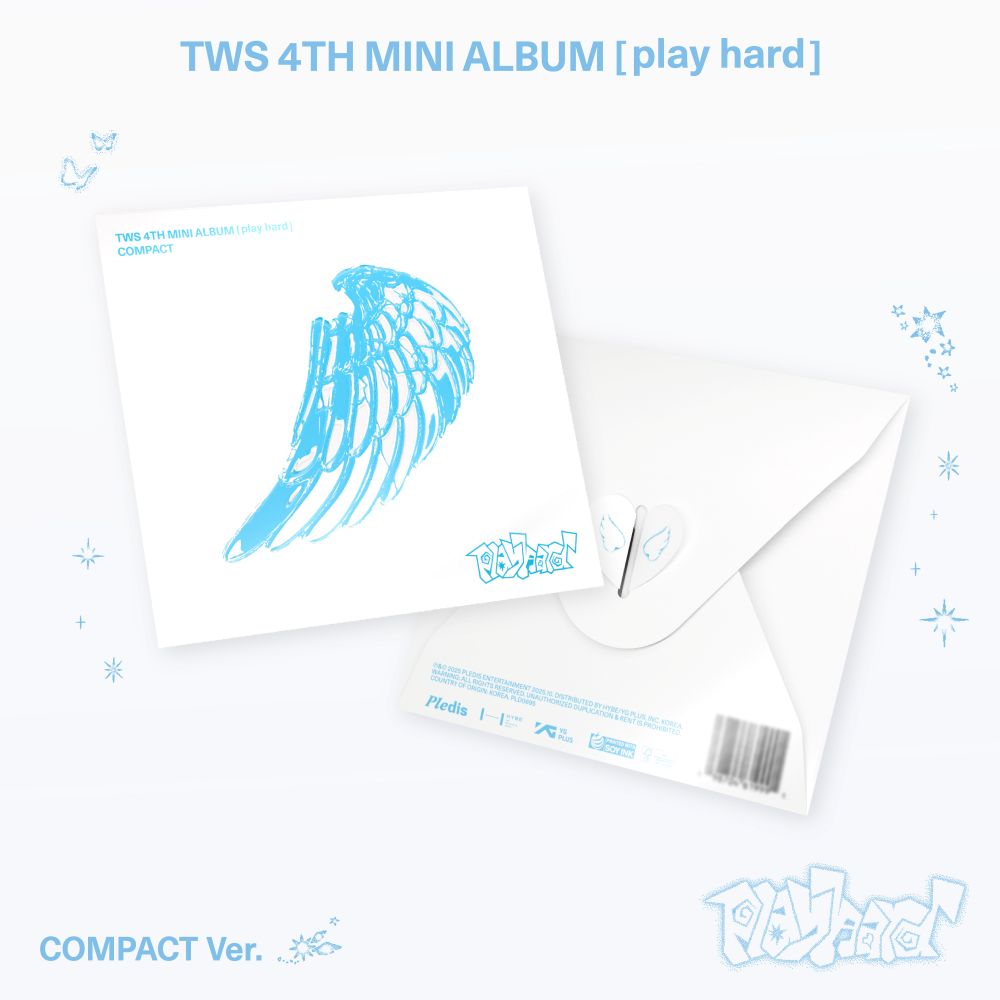 TWS (투어스) 4th Mini Album 'play hard' (COMPACT Ver.)