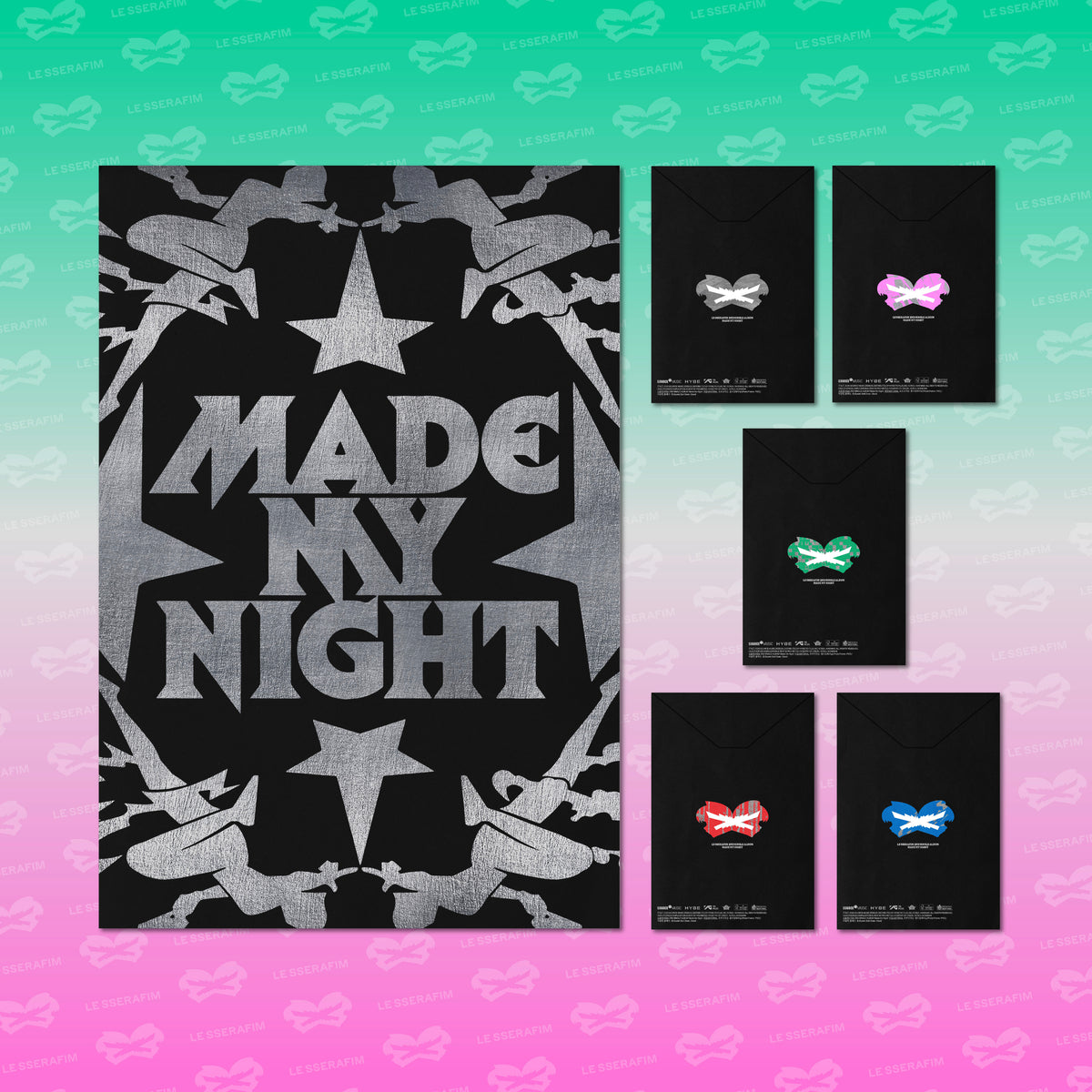 LE SSERAFIM (르세라핌) 2nd Single Album Made My Night (COMPACT ver.)
