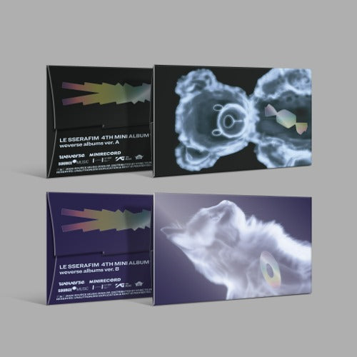 [ALBUM] LE SSERAFIM (르세라핌) 4th Mini Album 'CRAZY' (weverse albums ver.)