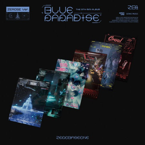 ZEROBASEONE (제로베이스원) Mini 5th Album BLUE PARADISE — ZEROSE Ver.