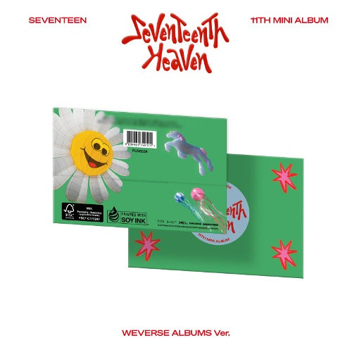 [ALBUM] SEVENTEEN (세븐틴) 11th Mini Album 'SEVENTEENTH HEAVEN' Weverse Albums ver.