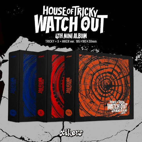 xikers (싸이커스) 4th Mini Album [HOUSE OF TRICKY : WATCH OUT] (TRICKY ver. / X ver. / HIKER ver.)
