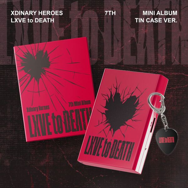 Xdinary Heroes (엑스디너리 히어로즈) LXVE to DEATH — Tin Case ver. (MD반)