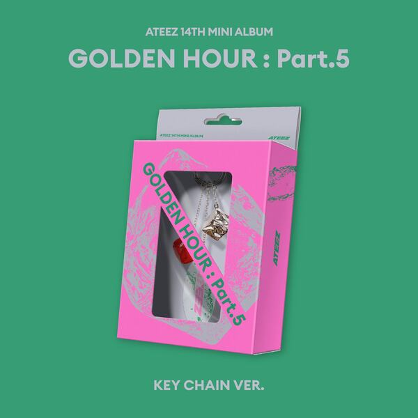 ATEEZ (에이티즈) GOLDEN HOUR : Part.5 (KEY CHAIN VER.)