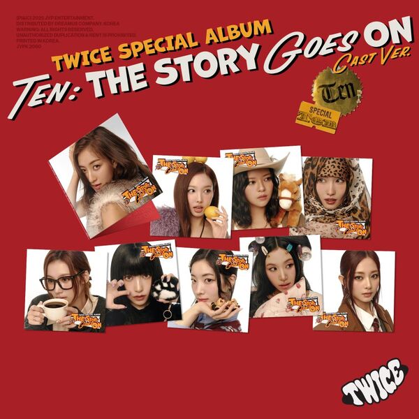 TWICE (트와이스) TEN: The Story Goes On (Cast Ver.)
