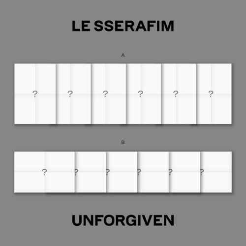 르세라핌 (LE SSERAFIM) - 1st Studio Album UNFORGIVEN (Weverse Albums ver.)