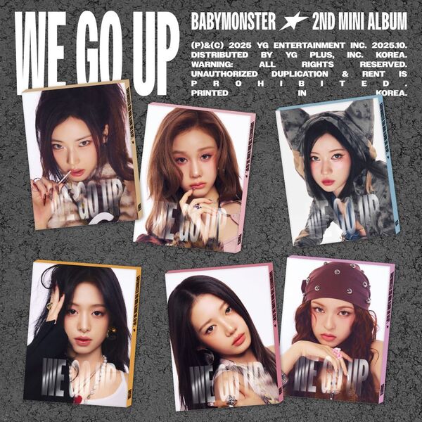 BABYMONSTER 2nd Mini Album [WE GO UP] PATTERN Ver.