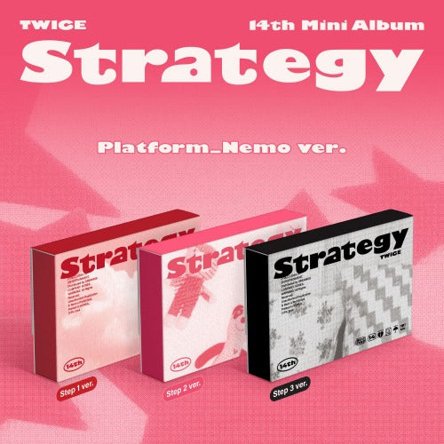 TWICE (트와이스) STRATEGY 14th Mini Album (Platform_Nemo ver)