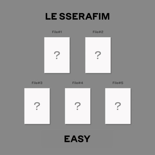 LE SSERAFIM (르세라핌) 3rd Mini Album 'EASY' (COMPACT ver.)