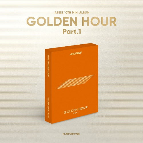 ATEEZ (에이티즈) 10th Mini Album [GOLDEN HOUR : Part.1] (Platform VER.)