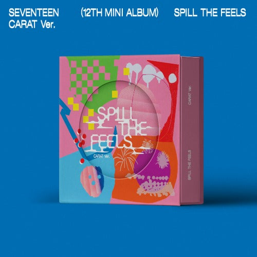 SEVENTEEN - SEVENTEEN 12th Mini Album 'SPILL THE FEELS' CARAT Ver.