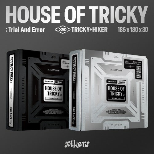 xikers(싸이커스) / xikers 3rd Mini Album [HOUSE OF TRICKY : Trial And Error]