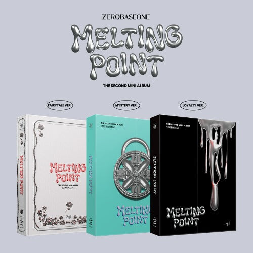 ZEROBASEONE (제로베이스원) - MELTING POINT [Fairytale ver. / Mystery ver. / Loyalty ver.]
