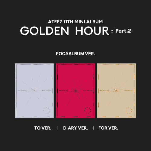 ATEEZ (에이티즈) 11th EP [GOLDEN HOUR : Part.2] (POCAALBUM VER.)