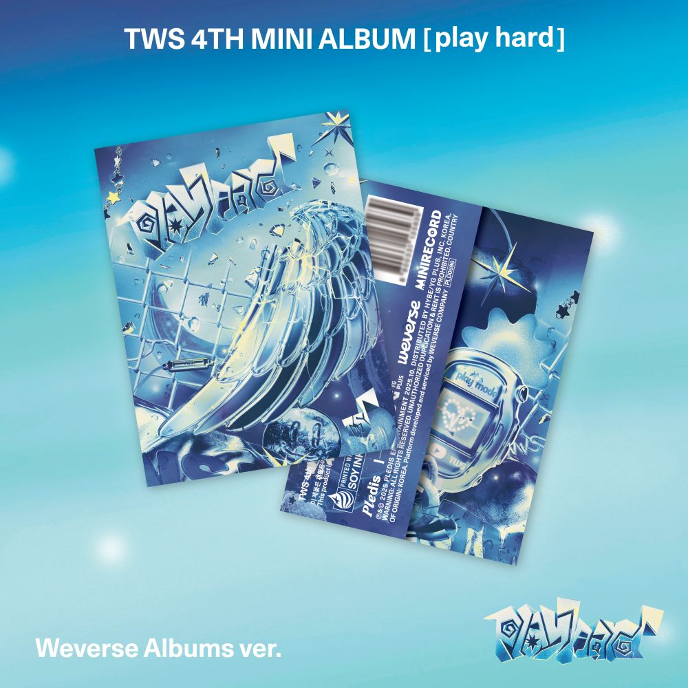 [ALBUM] TWS (투어스) 4th Mini Album 'play hard' (Weverse Albums ver.)