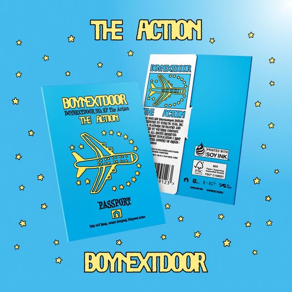 Album: BOYNEXTDOOR (보이넥스트도어) 5th EP [The Action] (Weverse Albums ver.)