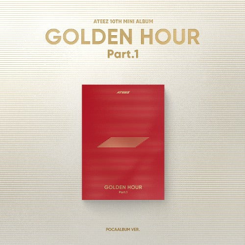 ATEEZ (에이티즈) 10th Mini Album [GOLDEN HOUR : Part.1] POCAALBUM