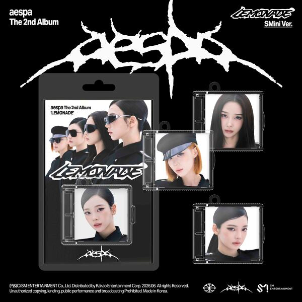 aespa (에스파) 2nd Full-Length Album [LEMONADE] (SMini Ver.) (Smart Album)