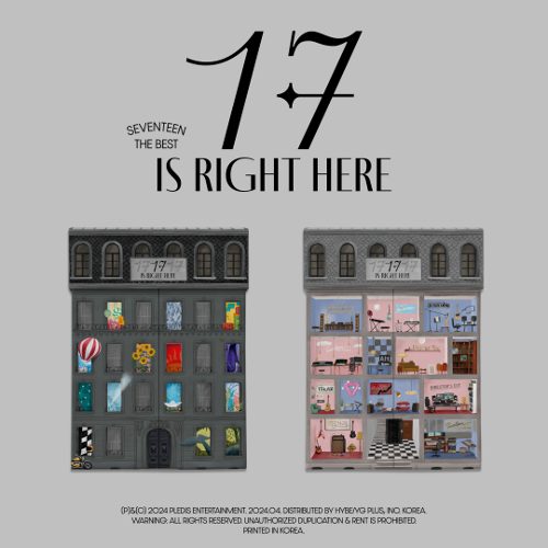 SEVENTEEN (세븐틴) BEST ALBUM '17 IS RIGHT HERE'
