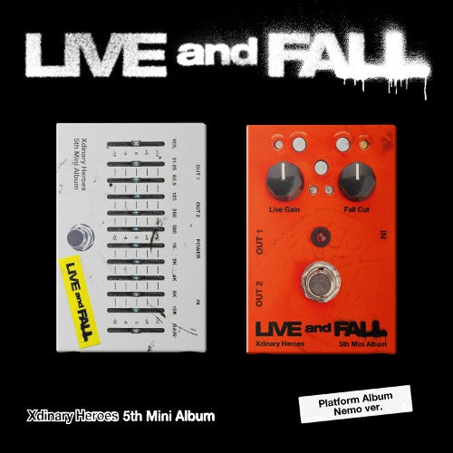 Xdinary Heroes 5th Mini Album [LIVE and FALL] Platform