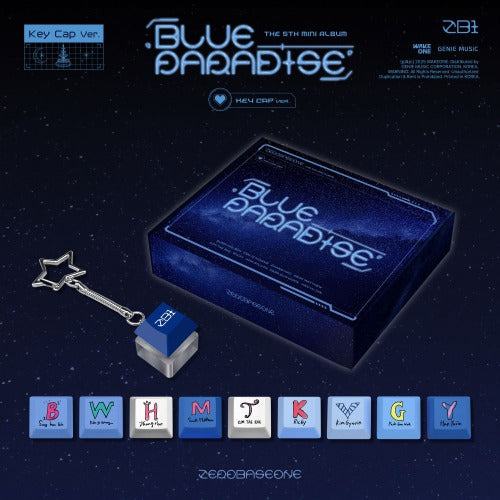 [ALBUM] ZEROBASEONE (제로베이스원) Mini 5th Album_BLUE PARADISE_Key Cap Ver.