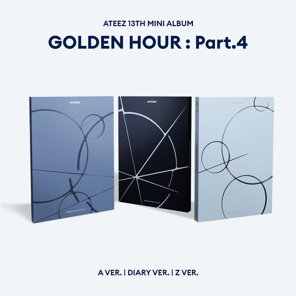 ATEEZ (에이티즈) GOLDEN HOUR: Part.4 (A Ver / Diary Ver / Z Ver)
