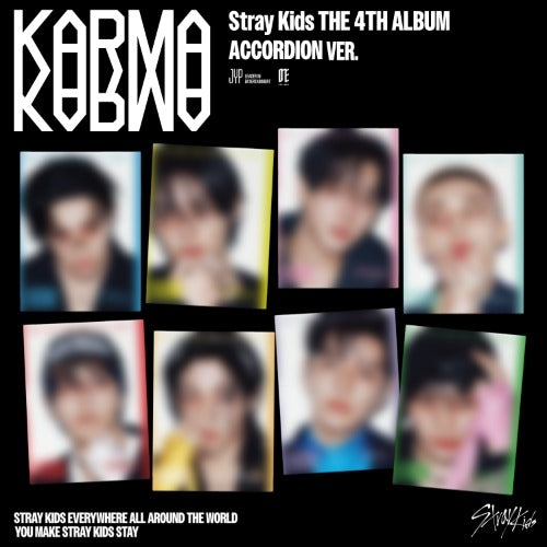 Stray Kids (스트레이 키즈) 4th Full Album 'KARMA' (ACCORDION VER.)