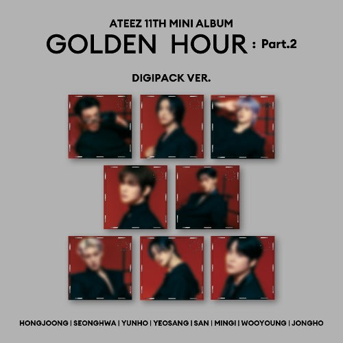 ATEEZ (에이티즈) 11th EP [GOLDEN HOUR : Part.2] (1CD) (Digipack)