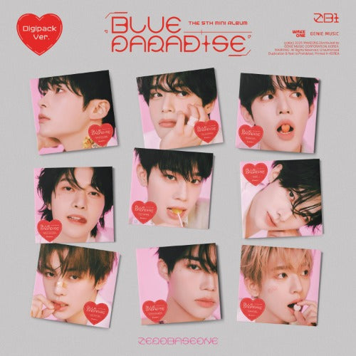 ZEROBASEONE (제로베이스원) Mini 5th Album 'BLUE PARADISE' - Digipack Ver.
