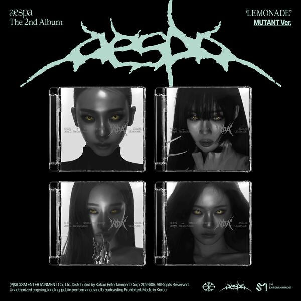 aespa (에스파) 2nd Full-Length Album [LEMONADE] (MUTANT Ver.)