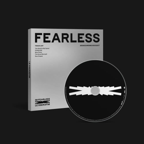 LE SSERAFIM (르세라핌) - Mini 1st Album [FEARLESS] (Monochrome Bouquet Ver.)