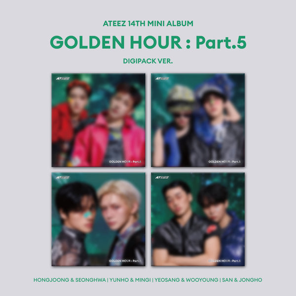 ATEEZ GOLDEN HOUR : Part.5 (DIGIPACK UNIT VER.)